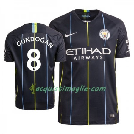 Divisa di Calcio Manchester City Gundogan 8 Trasferta 2018/2019